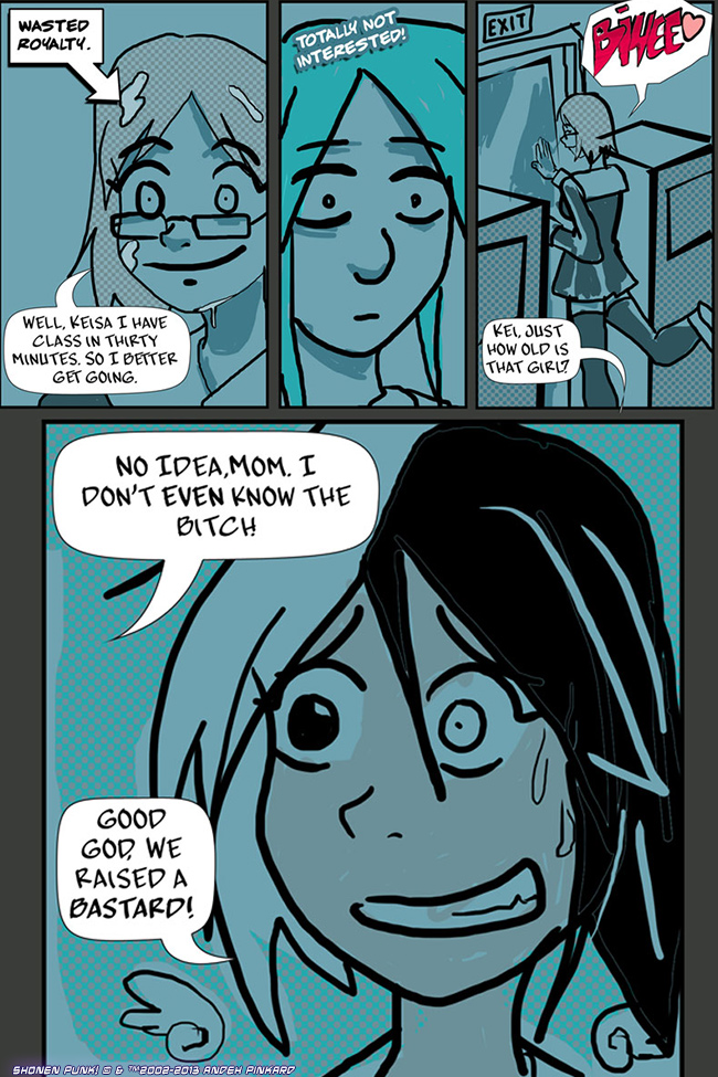 Shonen Punk! - Episode 424, Page 1: 420 Wasted Royalty