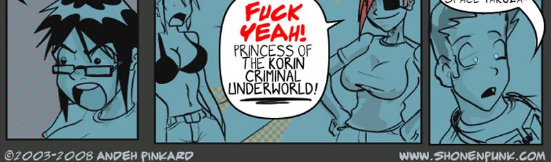 Shonen Punk! - Episode 430, Page 1: 426 Princess