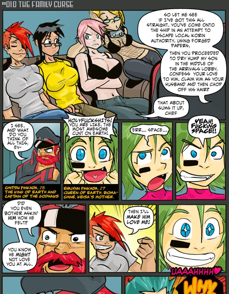 Shonen Punk! - Episode 431, Page 1: 427 The Family curse