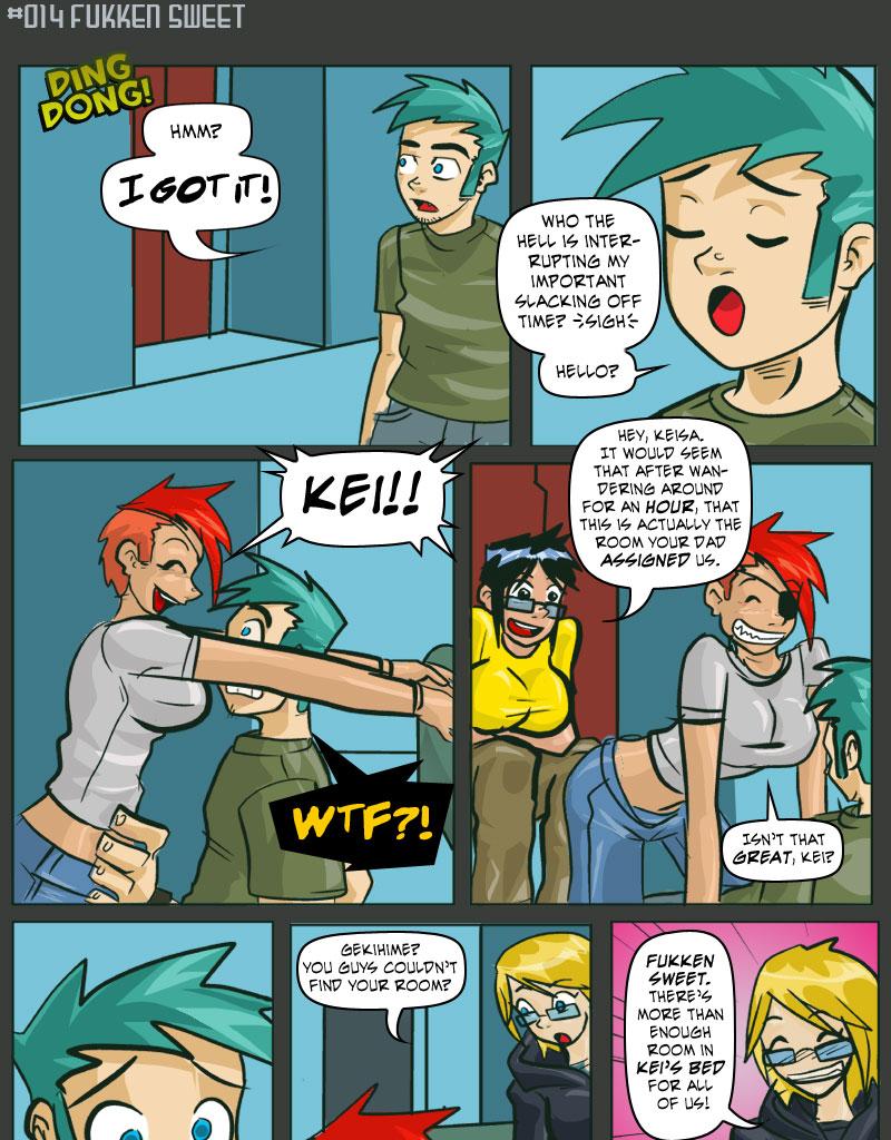 Shonen Punk! - Episode 435, Page 1: 431 Fukken Sweet