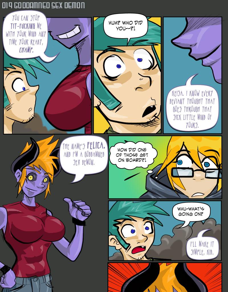 Shonen Punk! - Episode 440, Page 1: 436 Goddamned Sex Demon