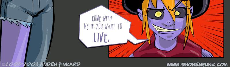 Shonen Punk! - Episode 440, Page 1: 436 Goddamned Sex Demon