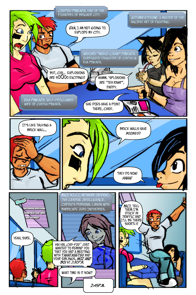 Shonen Punk! - Episode 459, Page 1: 454 Family Time