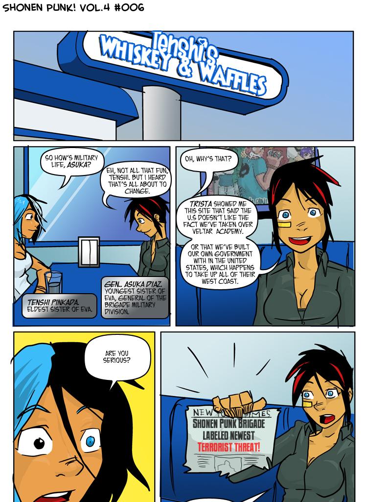 Shonen Punk! - Episode 463, Page 1: 458 Asuka and Tenshi