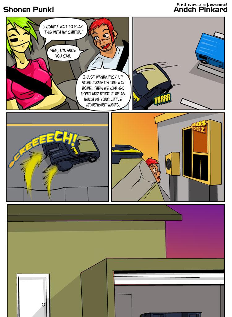 Shonen Punk! - Episode 466, Page 1: 461 The Rode Home