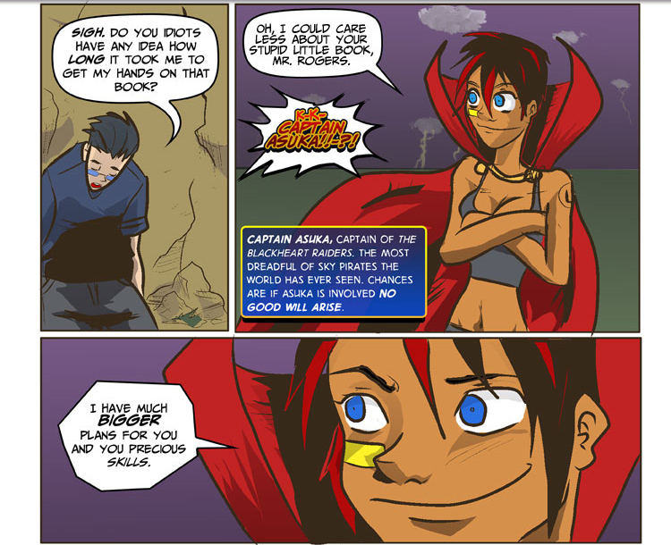 Shonen Punk! - Episode 479, Page 1: 472 Captain Asuka