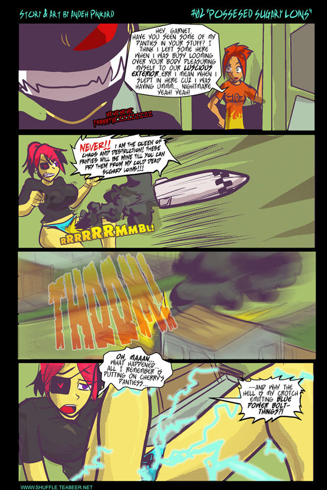 Shonen Punk! - Episode 488, Page 1: 481 Possesed Sugary Loins