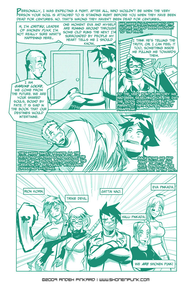 Shonen Punk! - Episode 492, Page 1: 485 The NEW Shonen Punk