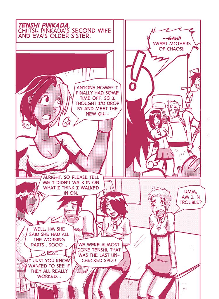 Shonen Punk! - Episode 497, Page 1: 489 Sweet Mother of Chaos