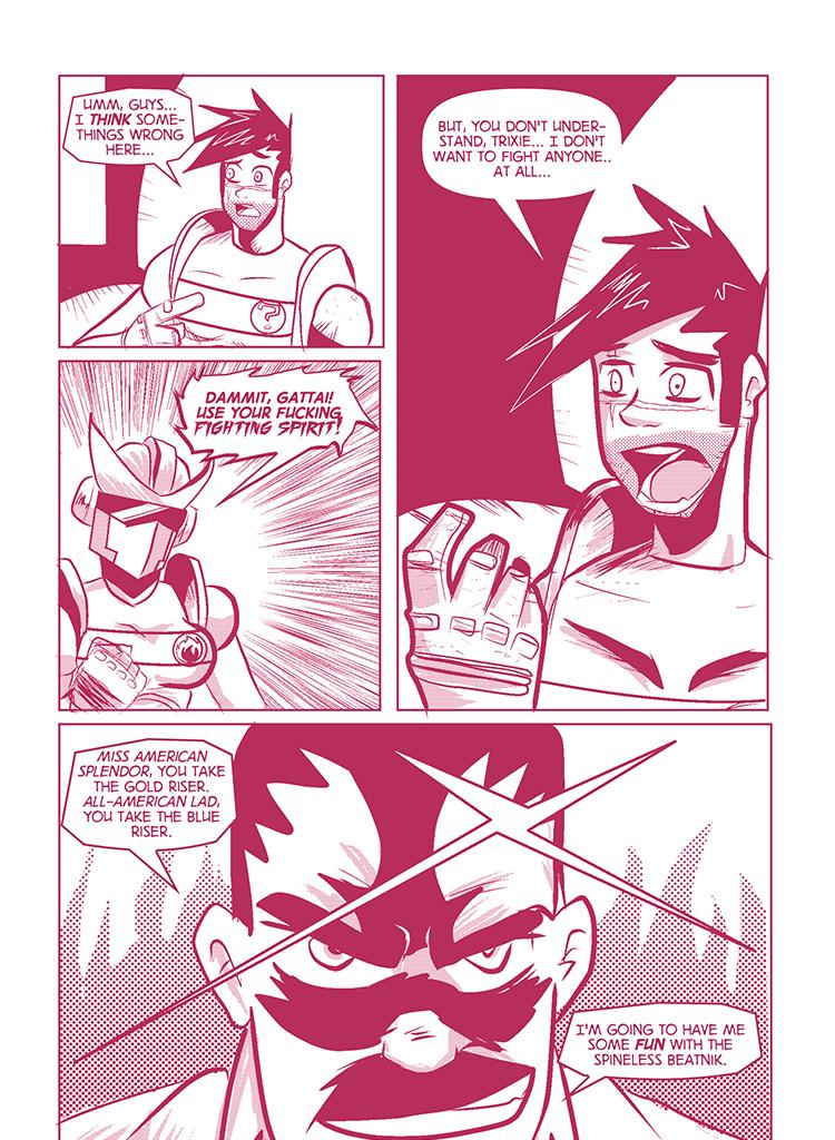 Shonen Punk! - Episode 507, Page 1: 499 Use your fighting spirit!