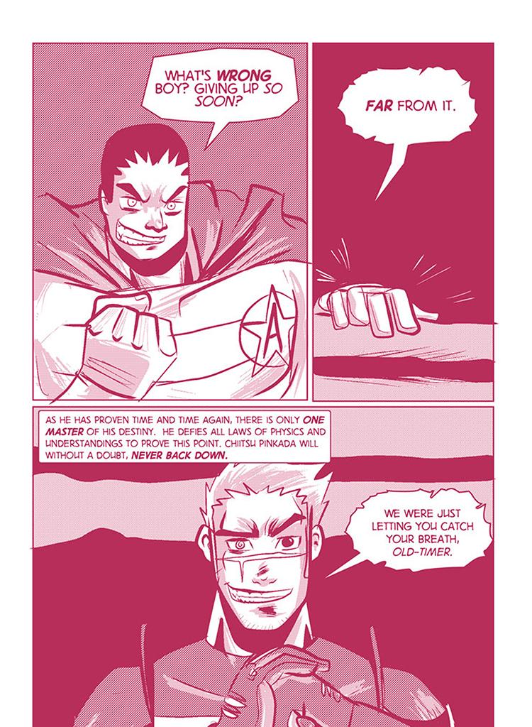 Shonen Punk! - Episode 510, Page 1: 502 Return of the King