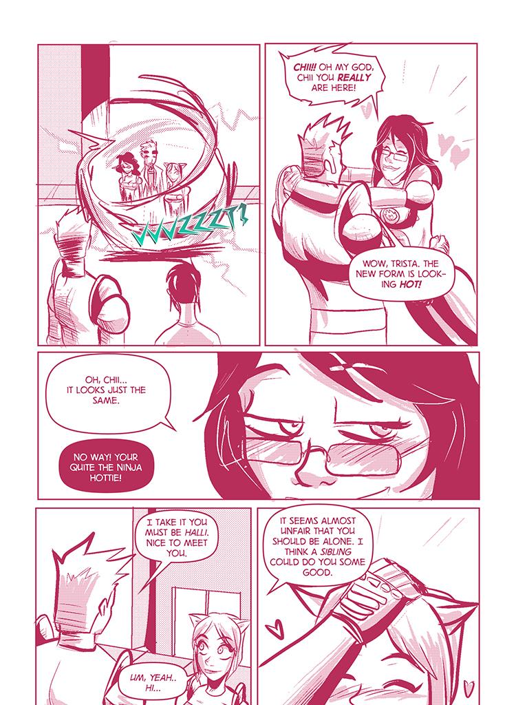 Shonen Punk! - Episode 524, Page 1: 515 ninja reunion