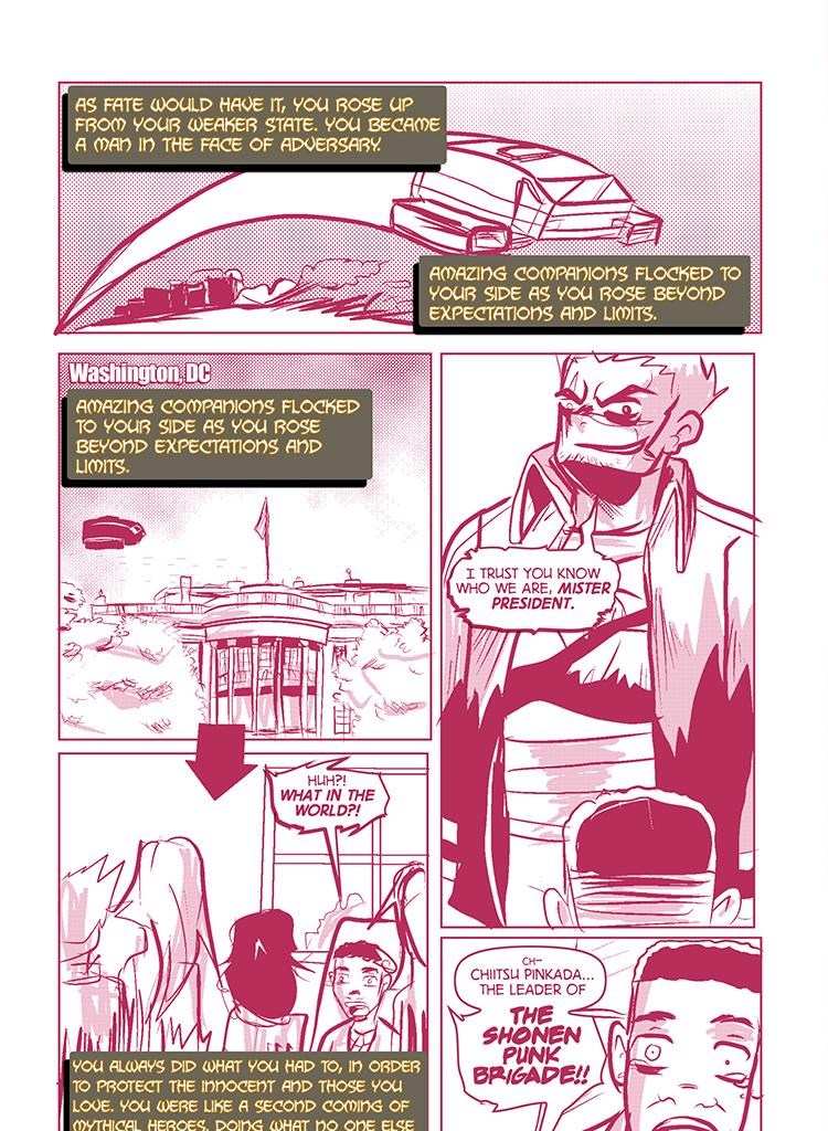 Shonen Punk! - Episode 535, Page 1: 526 Amazing Companions