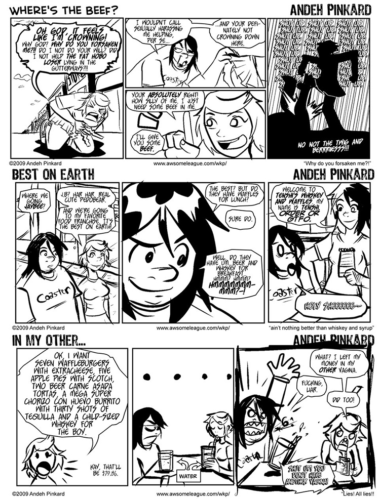 Shonen Punk! - Episode 549, Page 1: 540 Where's the Beef