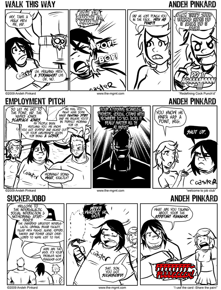 Shonen Punk! - Episode 550, Page 1: 541 Sucker Job'd