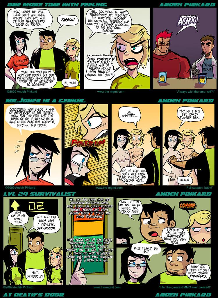 Shonen Punk! - Episode 553, Page 1: 544 LVL 29 Survivalist