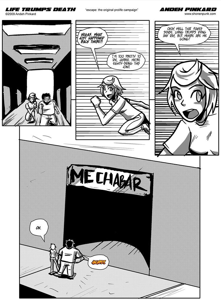 Shonen Punk! - Episode 569, Page 1: 559 Life Trumps Death