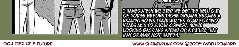 Shonen Punk! - Episode 586, Page 1: 575 Fear of a future