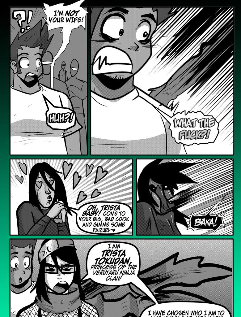 Shonen Punk! - Episode 594, Page 1: 583 Ninja Princess