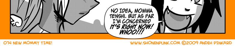 Shonen Punk! - Episode 595, Page 1: 584 New Mommy Time