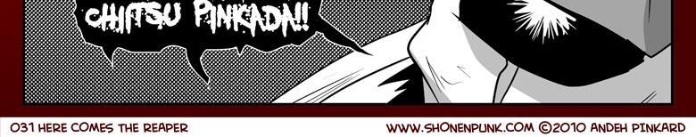 Shonen Punk! - Episode 614, Page 1: 602  Here comes the reaper