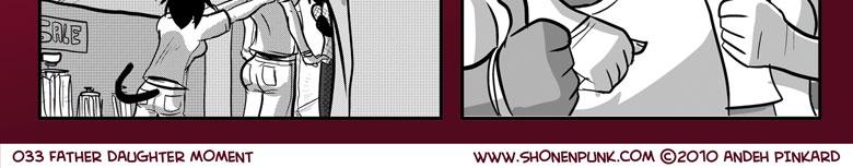 Shonen Punk! - Episode 617, Page 1: 605 father daughter moment