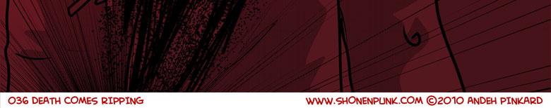 Shonen Punk! - Episode 620, Page 1: 608 Death Comes Ripping