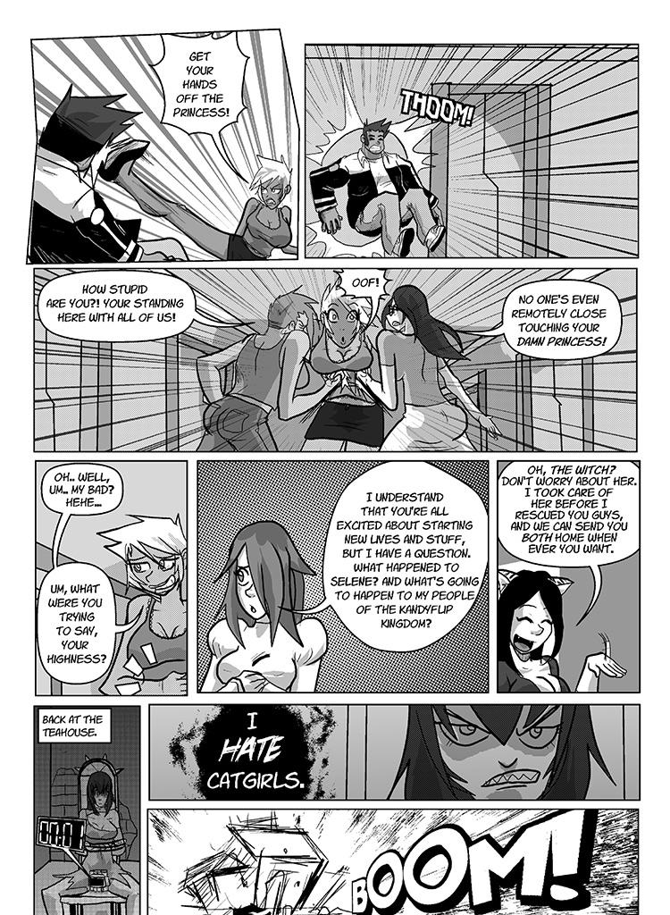 Shonen Punk! - Episode 663, Page 1: 650 I HATE catgirls