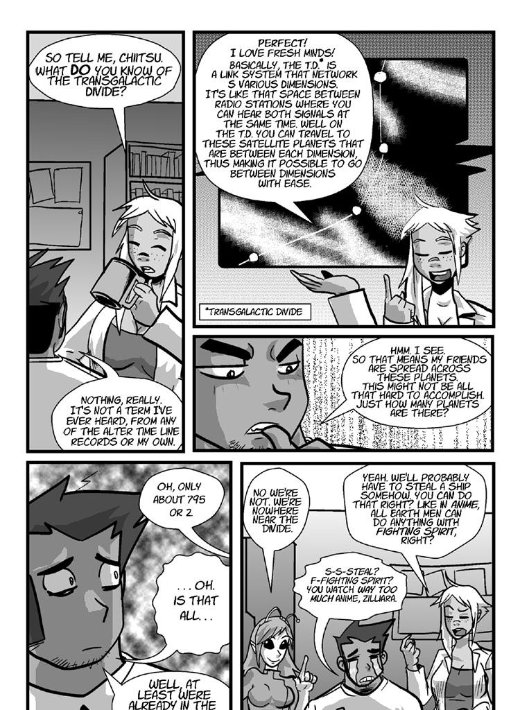 Shonen Punk! - Episode 690, Page 1: 675 transgalactic divide