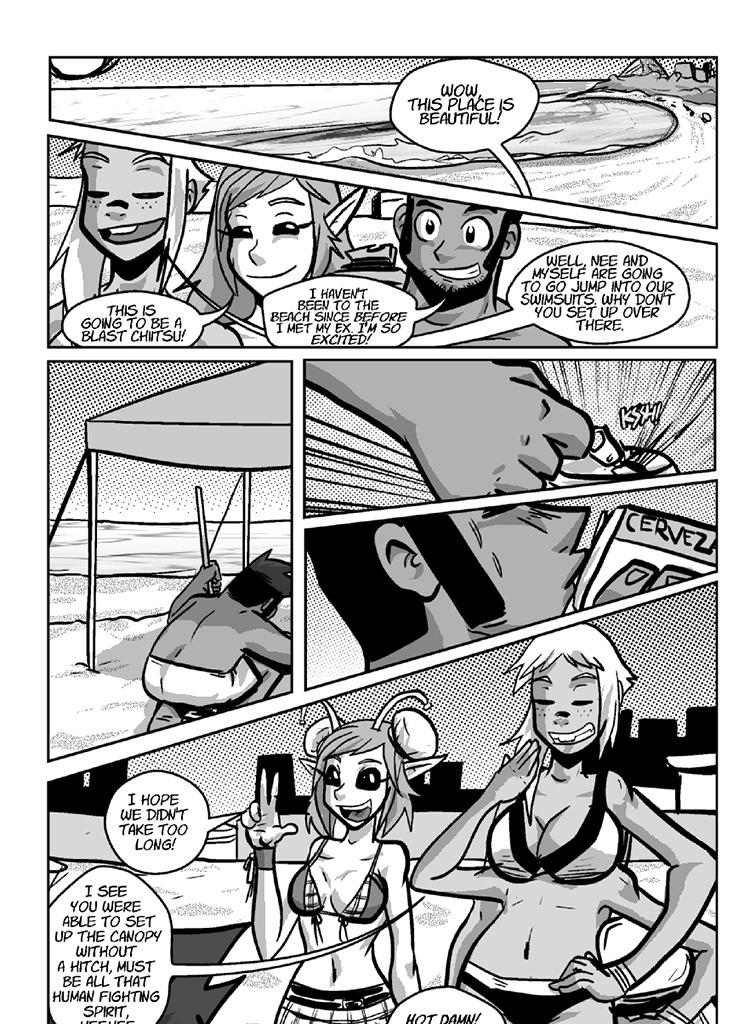 Shonen Punk! - Episode 703, Page 1: 688 to the beach!