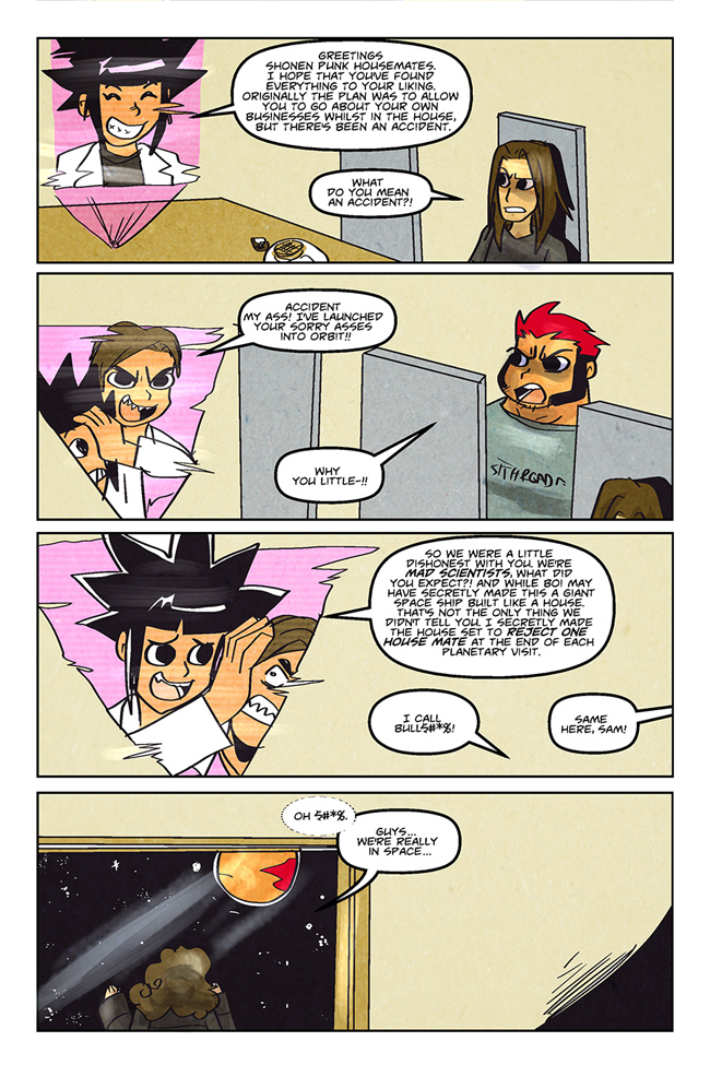 Shonen Punk! - Episode 724, Page 1: 708 Shonen Punks, More like Sucker Punks Amirite