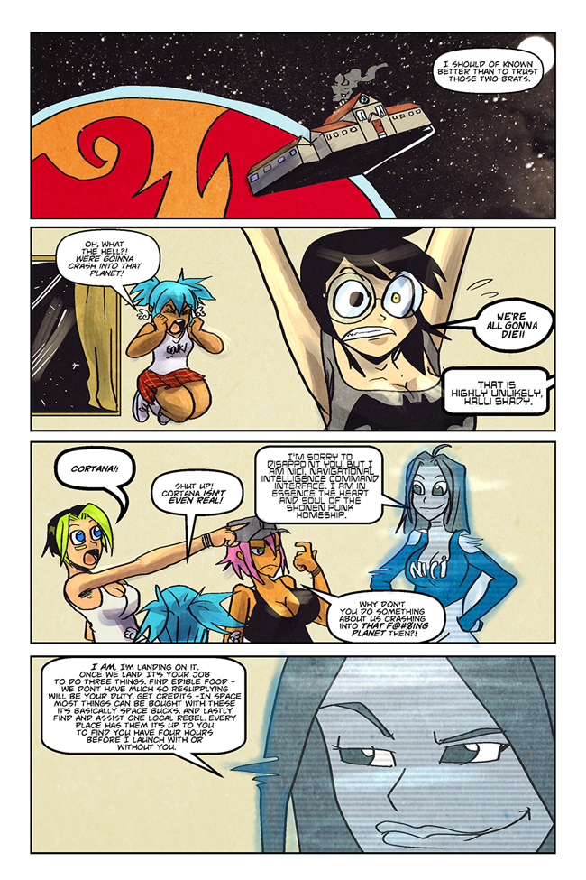 Shonen Punk! - Episode 725, Page 1: 709 Work or Die