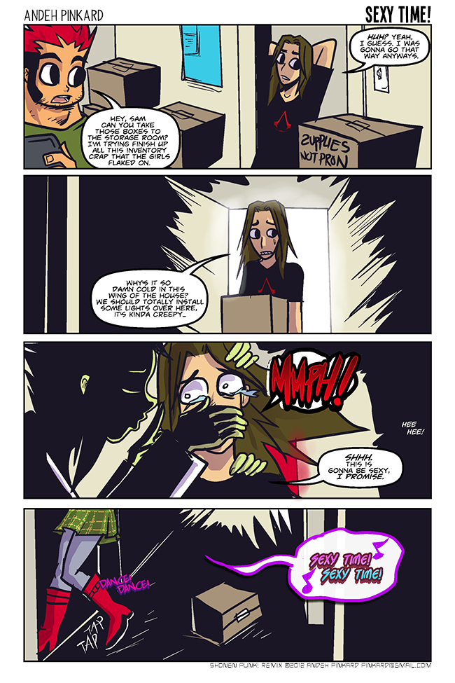 Shonen Punk! - Episode 736, Page 1: 719 sexy time!