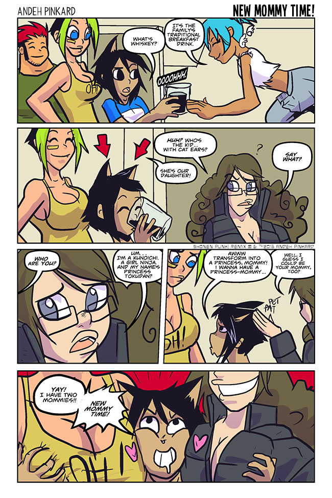 Shonen Punk! - Episode 745, Page 1: 728 new mommy time!