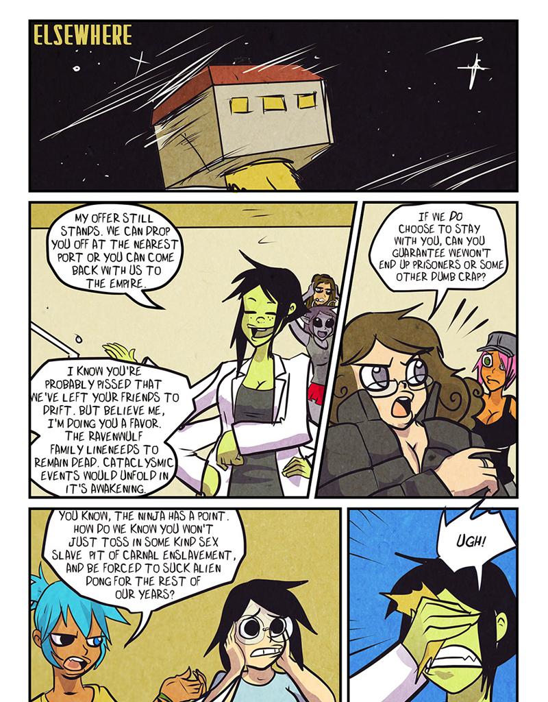 Shonen Punk! - Episode 761, Page 1: 743 alien dongs