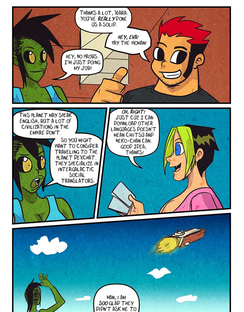 Shonen Punk! - Episode 764, Page 1: 746 pay the woman