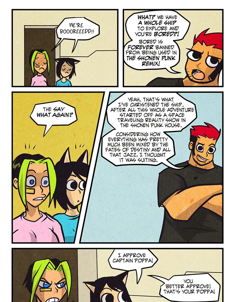 Shonen Punk! - Episode 769, Page 1: 751 punkstep remix