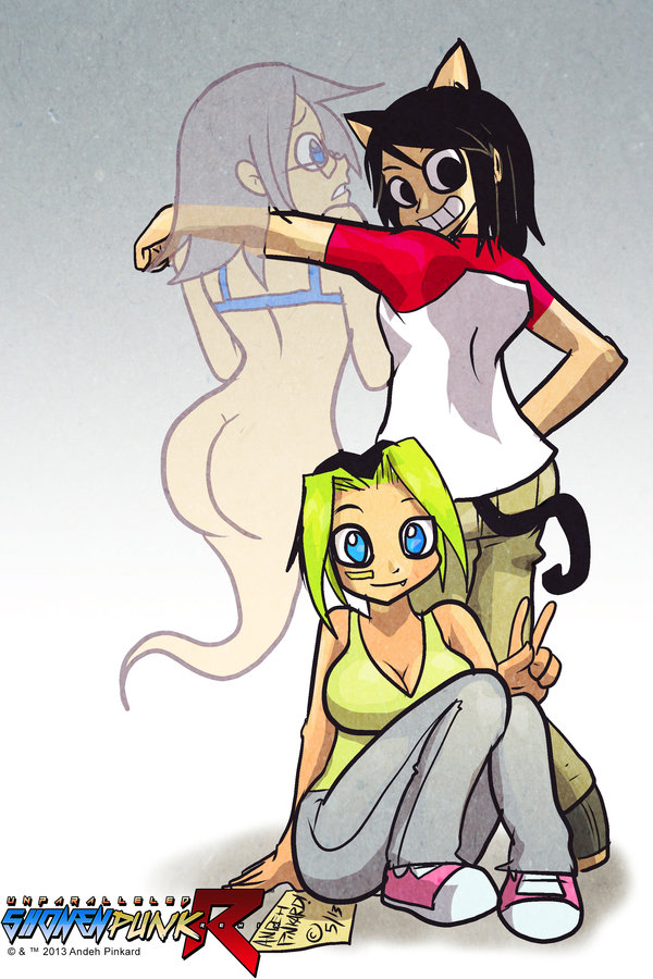 Shonen Punk! - Episode 773, Page 1: the ravenwulf girls