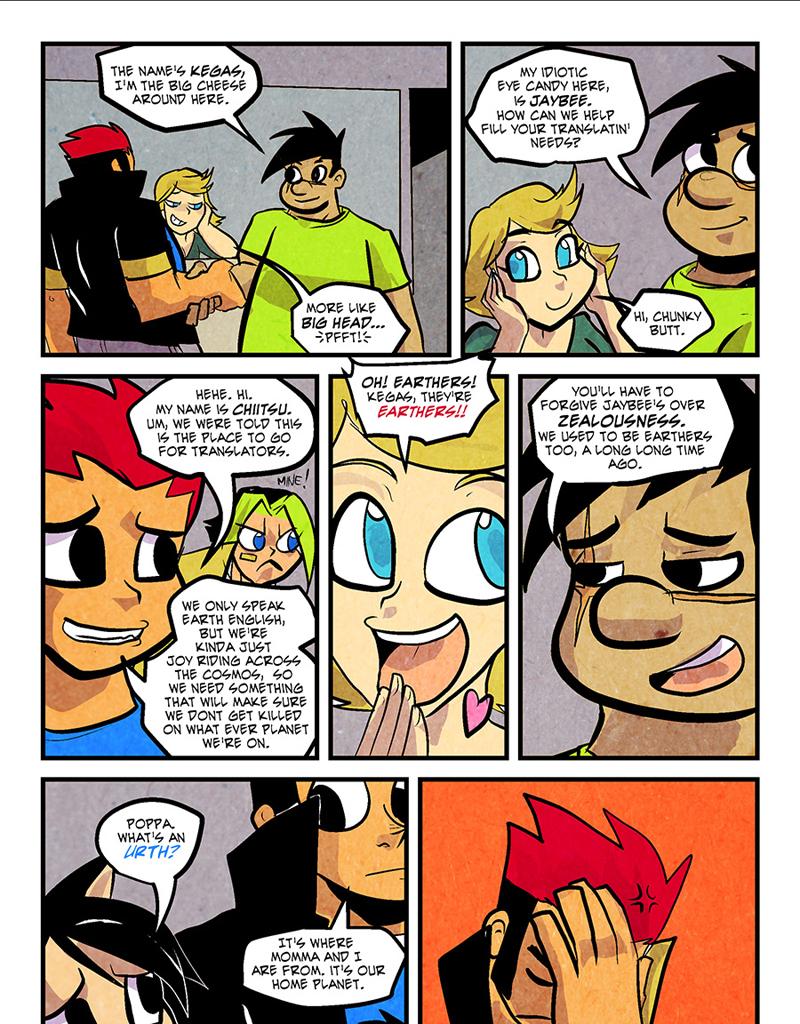 Shonen Punk! - Episode 787, Page 1: 767 Spacers_ inferior, urthurz_superior