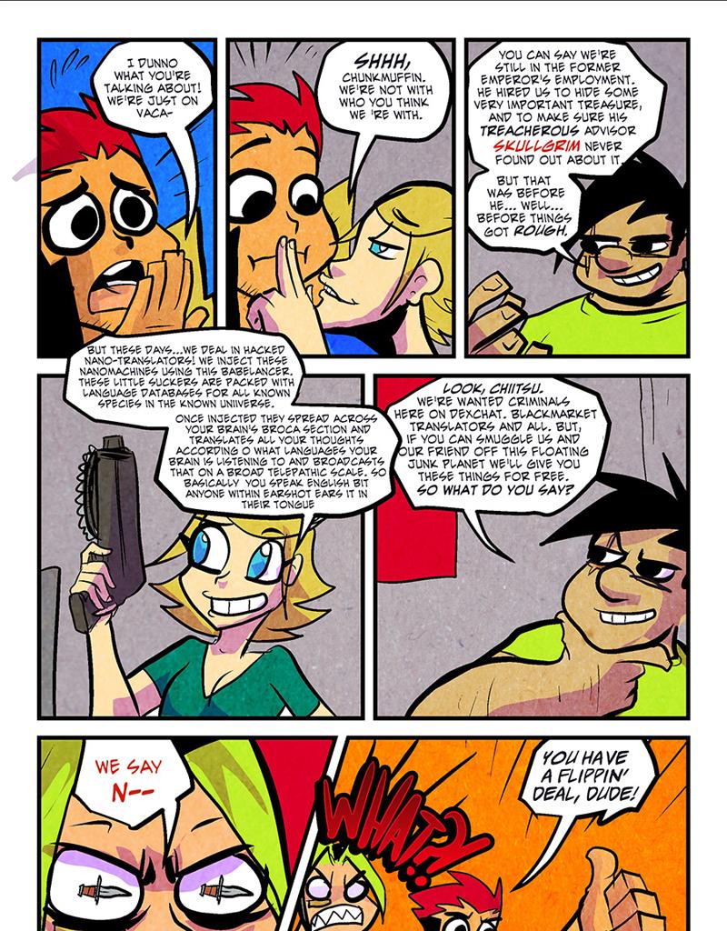 Shonen Punk! - Episode 789, Page 1: 769 crooked deals