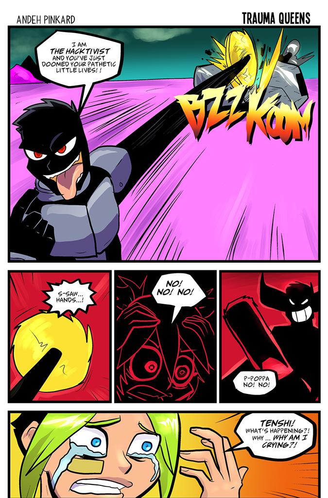 Shonen Punk! - Episode 834, Page 1: 811 trauma queens