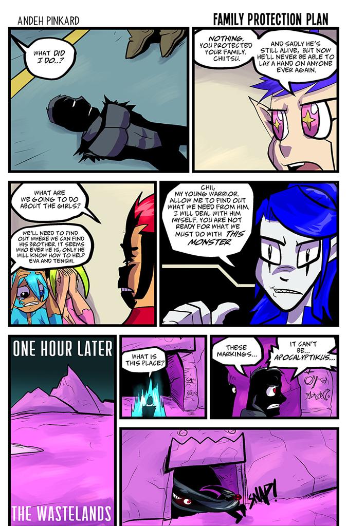 Shonen Punk! - Episode 837, Page 1: 814 family protection plan