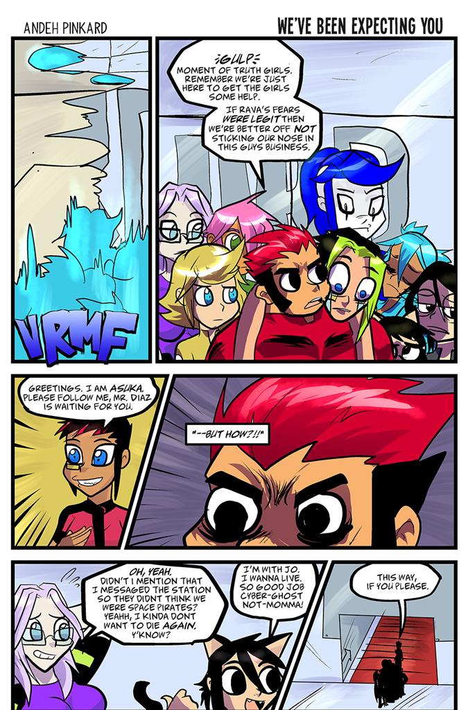 Shonen Punk! - Episode 843, Page 1: 820 we_ve been expecting you