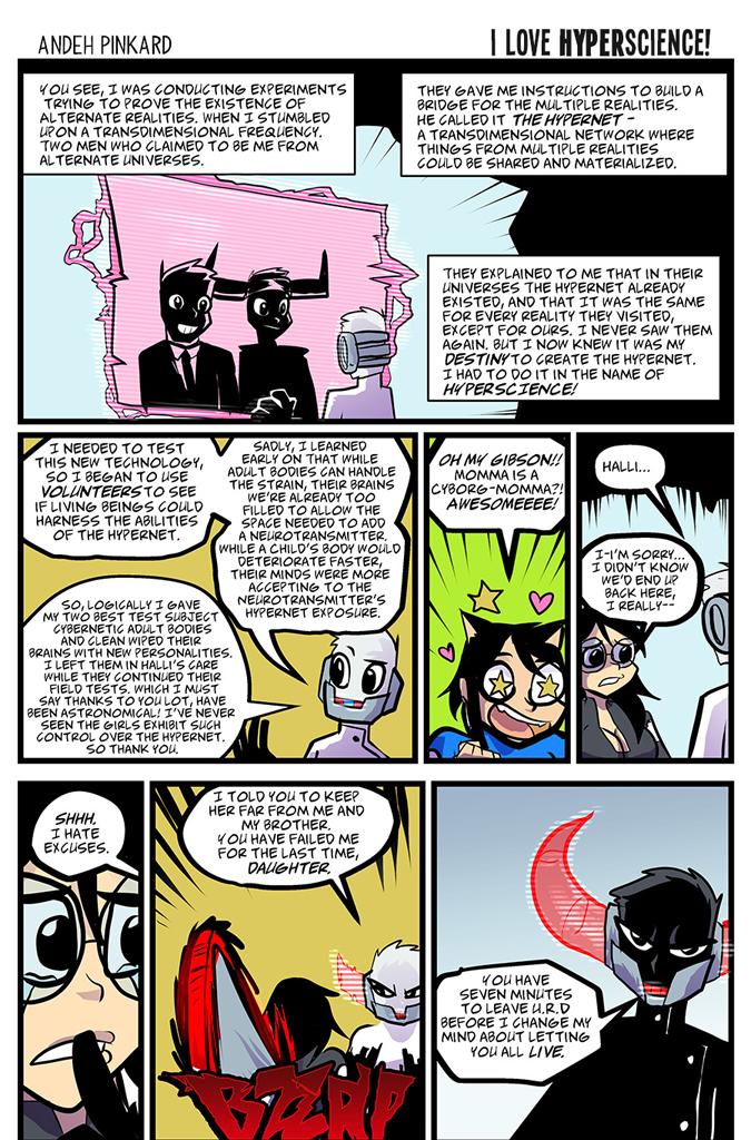 Shonen Punk! - Episode 845, Page 1: 822 i love hyperspace!