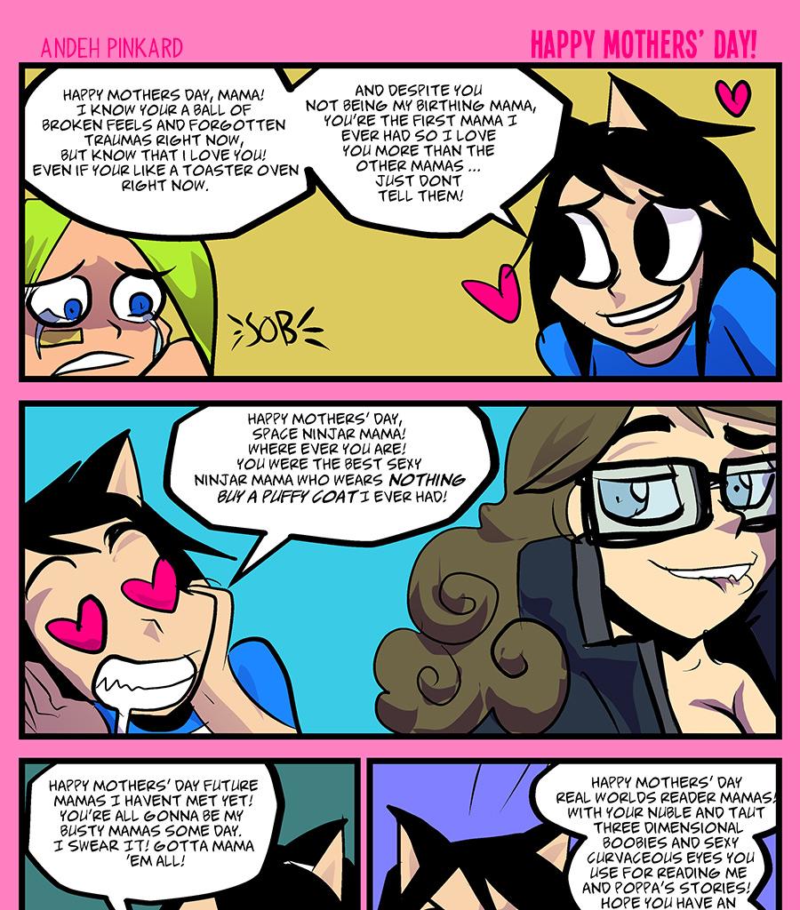 Shonen Punk! - Episode 849, Page 1: 826 happy mothers day