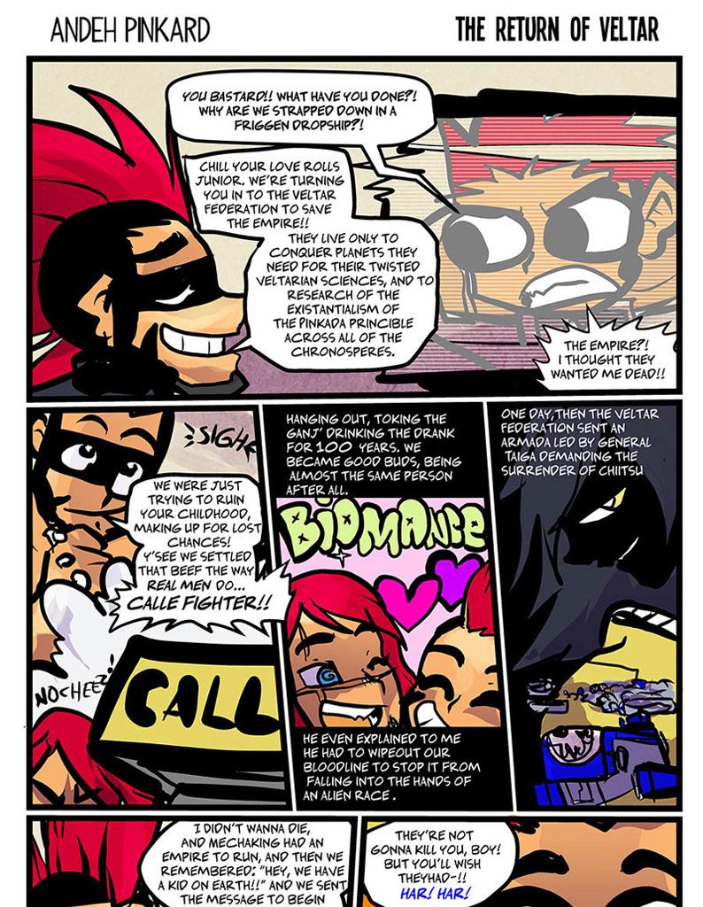 Shonen Punk! - Episode 860, Page 1: 835 The return of Veltar