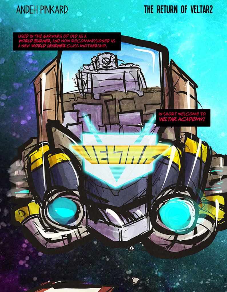 Shonen Punk! - Episode 861, Page 1: 836 the return of veltar 2