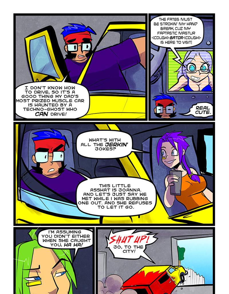 Shonen Punk! - Episode 880, Page 1: 854 to the city!