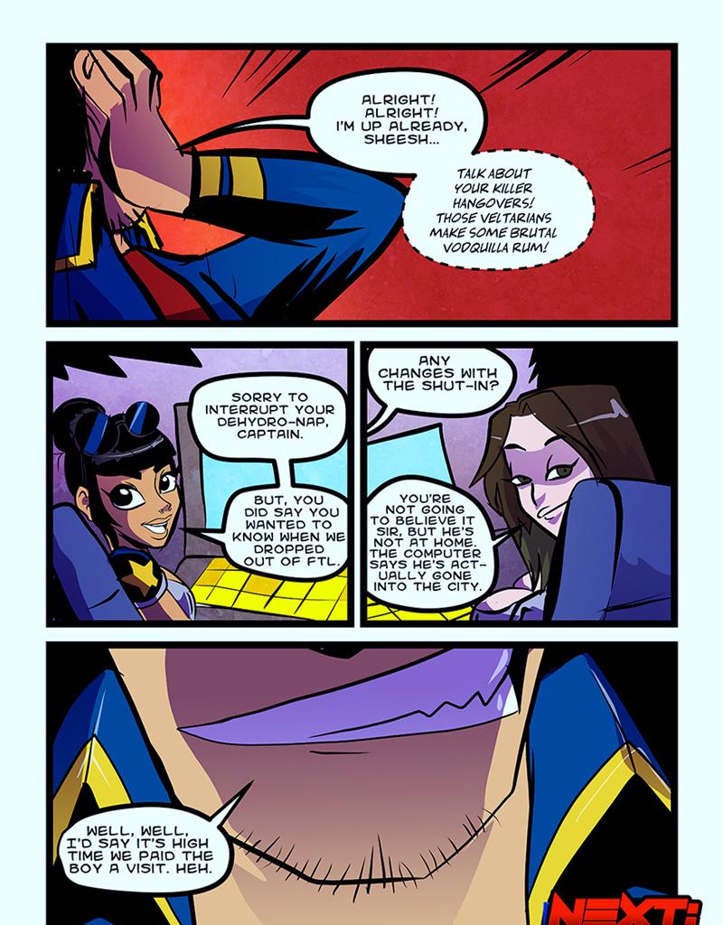 Shonen Punk! - Episode 886, Page 1: 860 boooommmm (super deep as hell witch house bass drop)