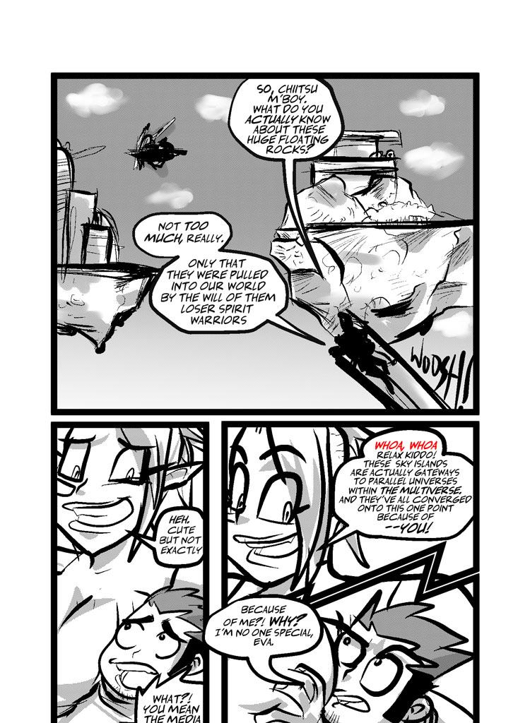 Shonen Punk! - Episode 899, Page 1: 872 the multiverse calls